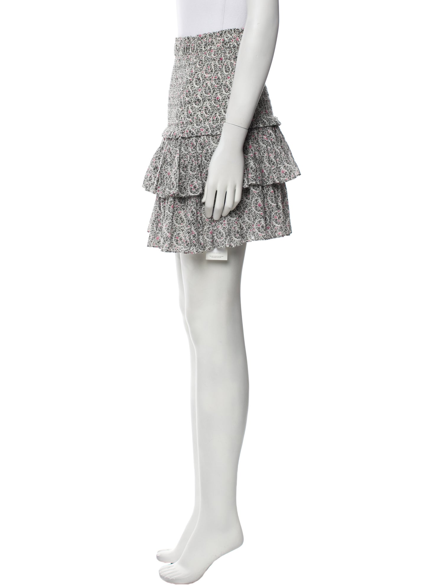 Étoile Isabel Marant Floral Print Mini Skirt