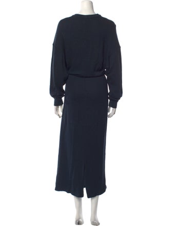 Étoile Isabel Marant Bateau Neckline Long Dress