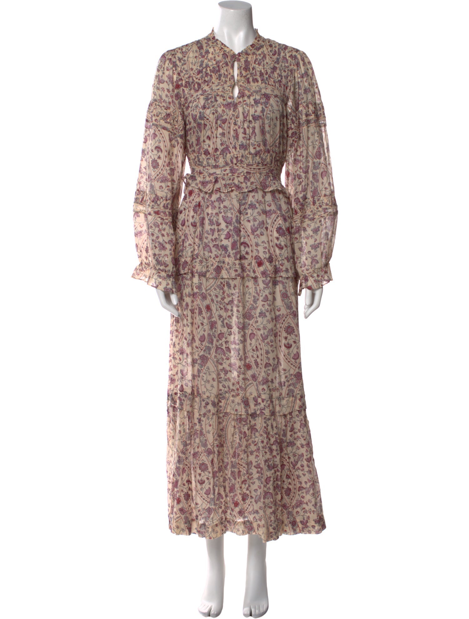 Étoile Isabel Marant Floral Print Long Dress