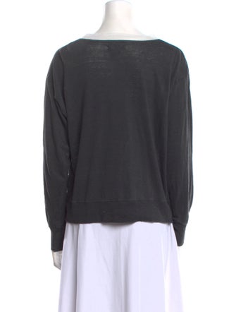 Étoile Isabel Marant Linen Graphic Print Sweatshirt