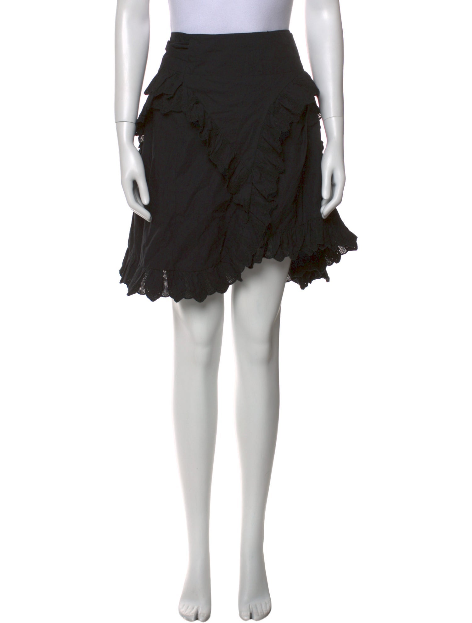 Étoile Isabel Marant Embroidered Accent Knee-Length Skirt