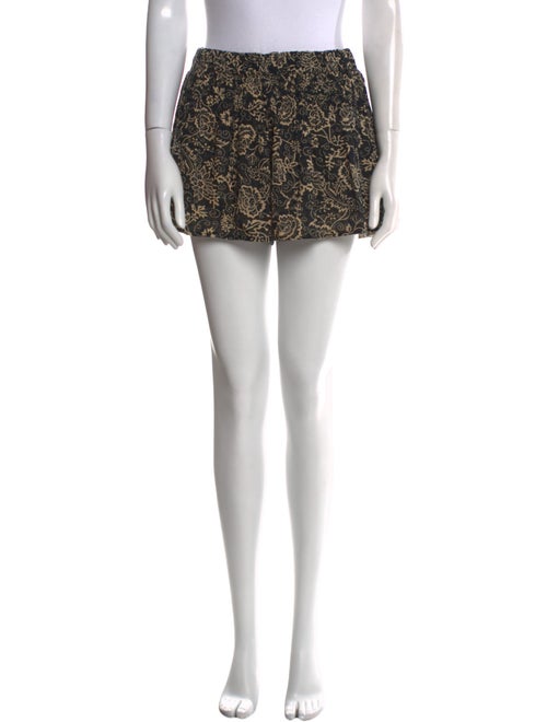 Étoile Isabel Marant Floral Print Mini Shorts