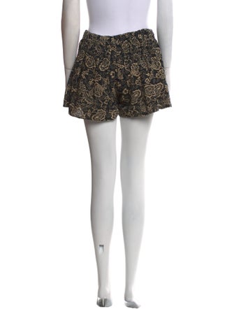 Étoile Isabel Marant Floral Print Mini Shorts