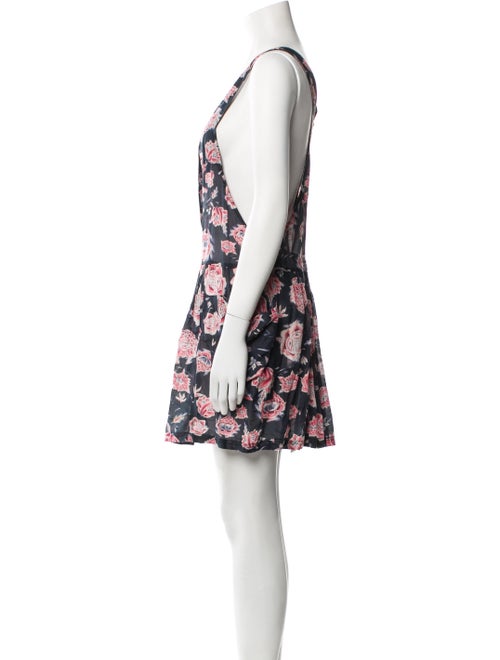 Étoile Isabel Marant Printed Scoop Neck Romper