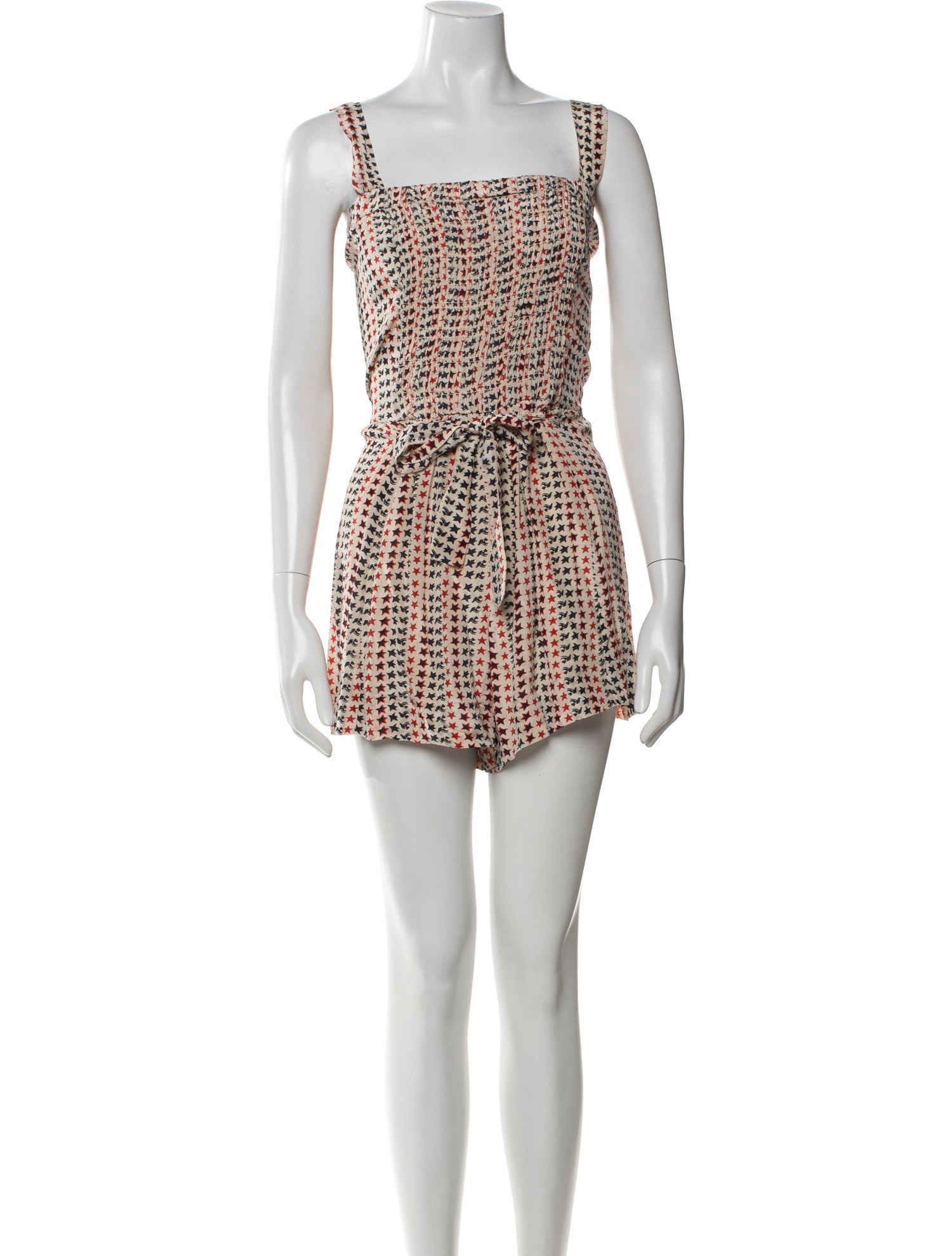 Étoile Isabel Marant Silk Printed Romper