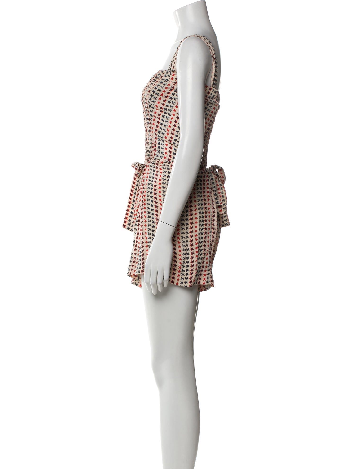 Étoile Isabel Marant Silk Printed Romper