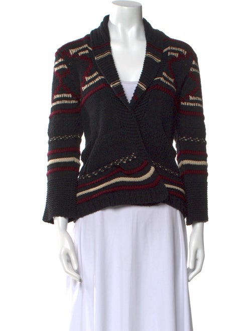 Étoile Isabel Marant Striped V-Neck Sweater