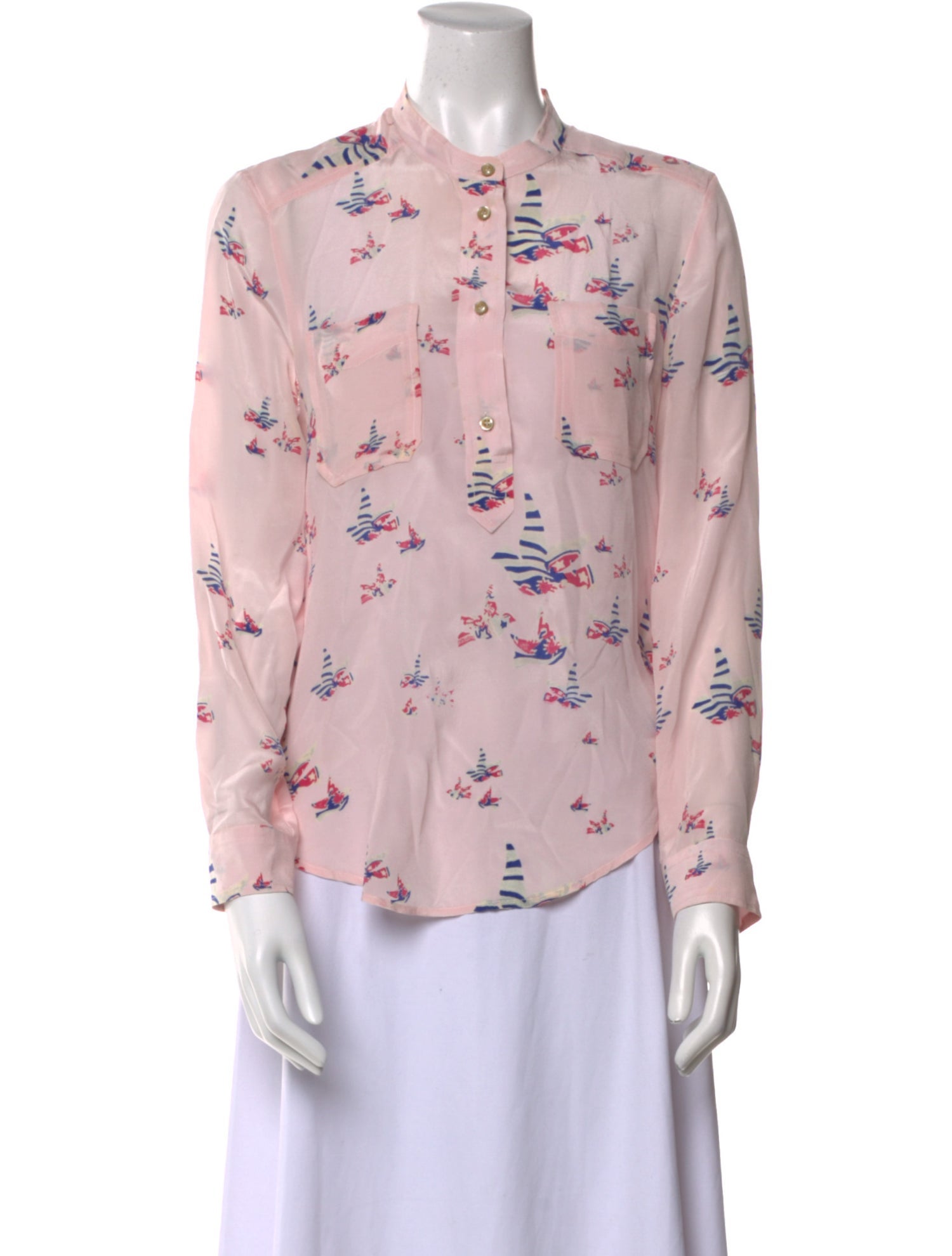 Étoile Isabel Marant Silk Printed Blouse