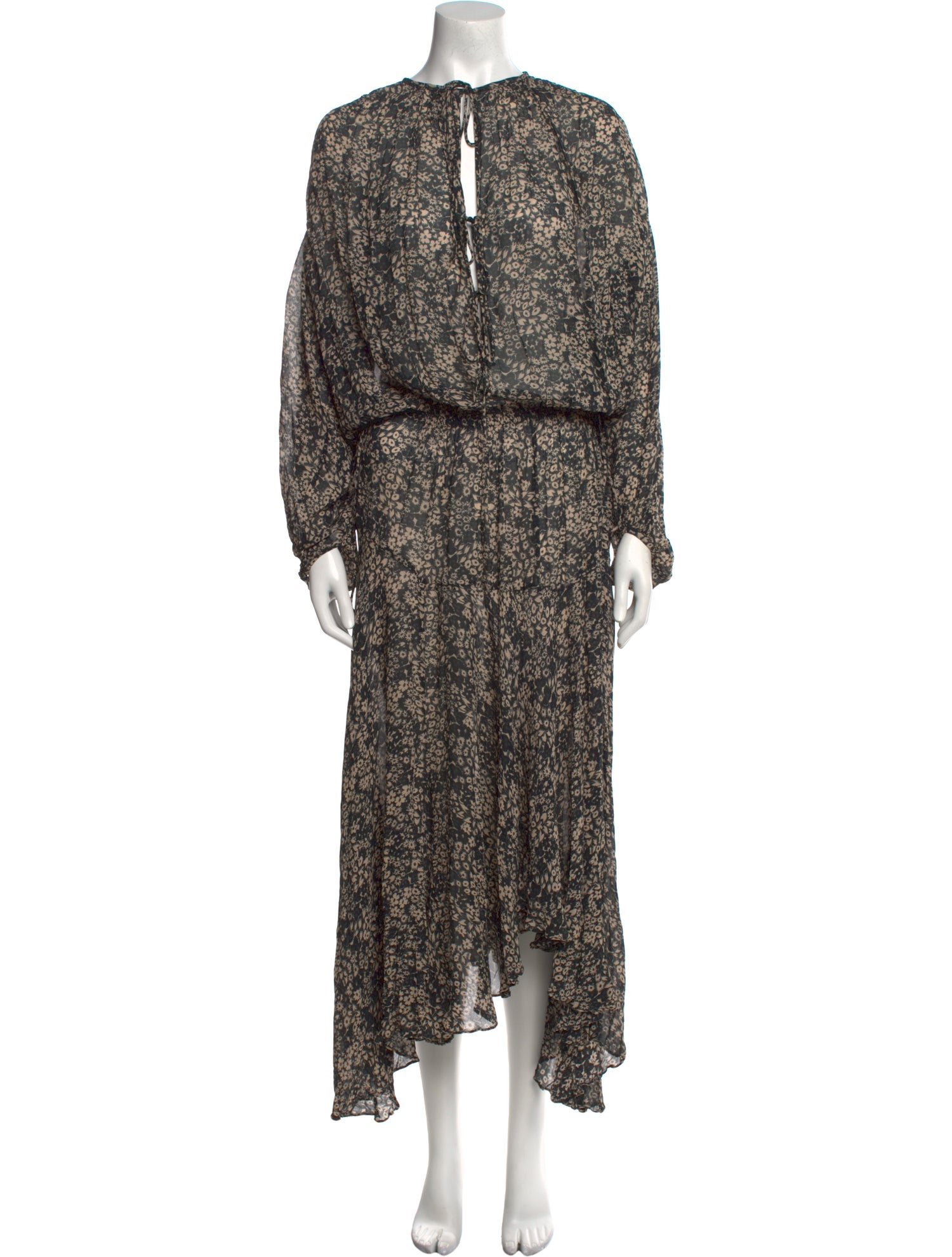 Étoile Isabel Marant Floral Print Long Dress
