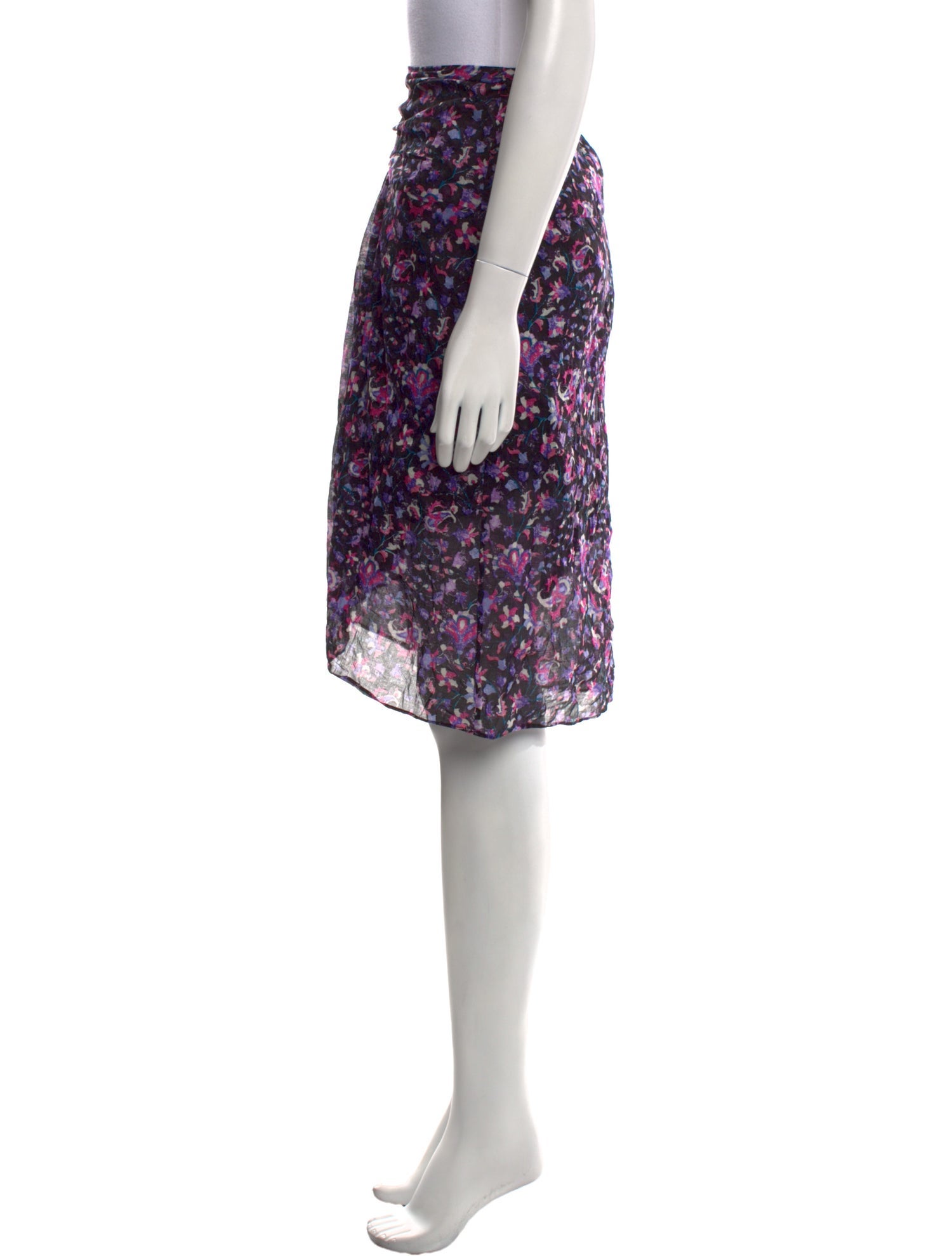 Étoile Isabel Marant Floral Print Knee-Length Skirt