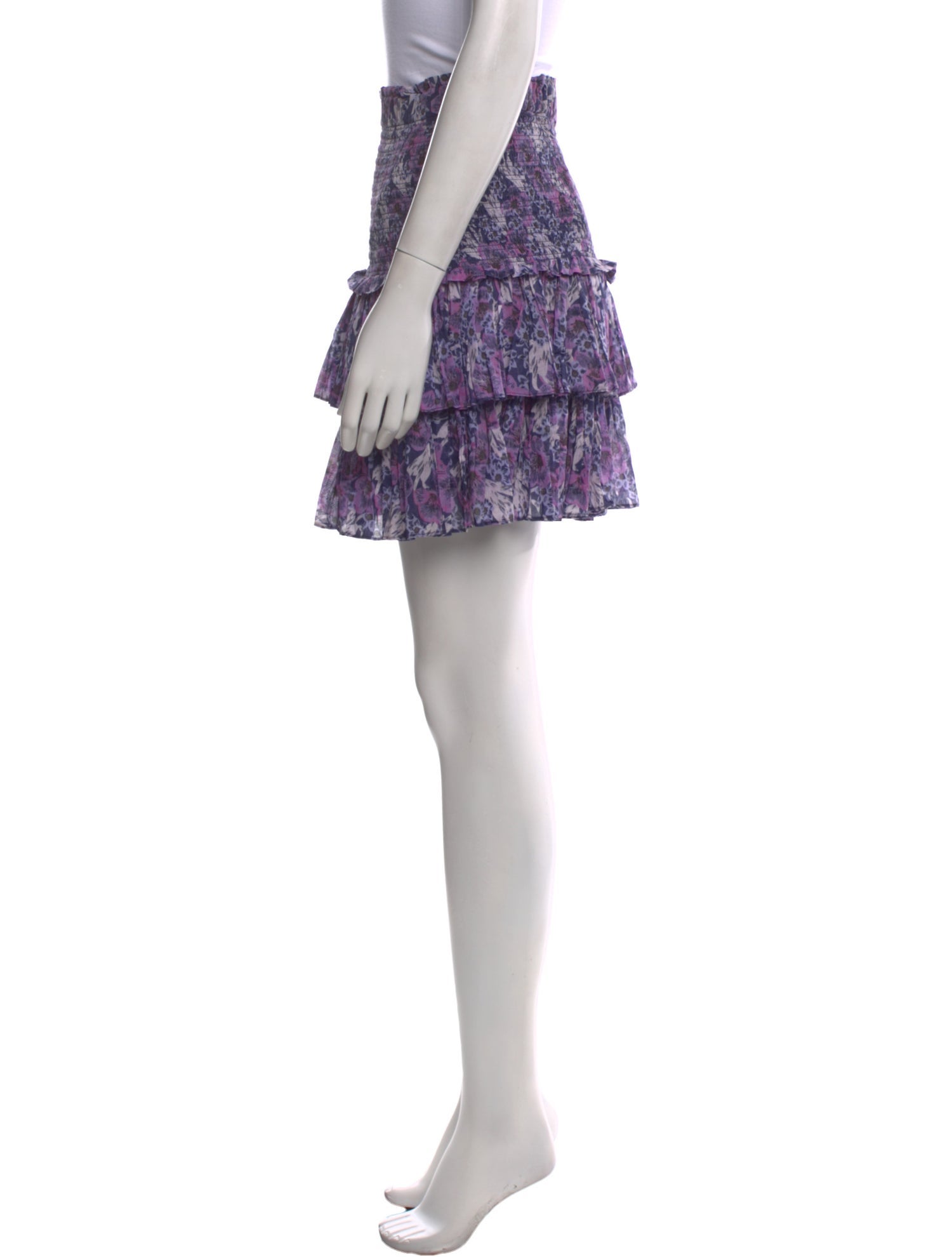 Étoile Isabel Marant Floral Print Mini Skirt