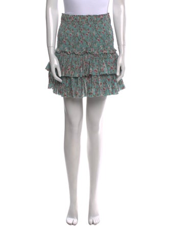 Étoile Isabel Marant Floral Print Mini Skirt