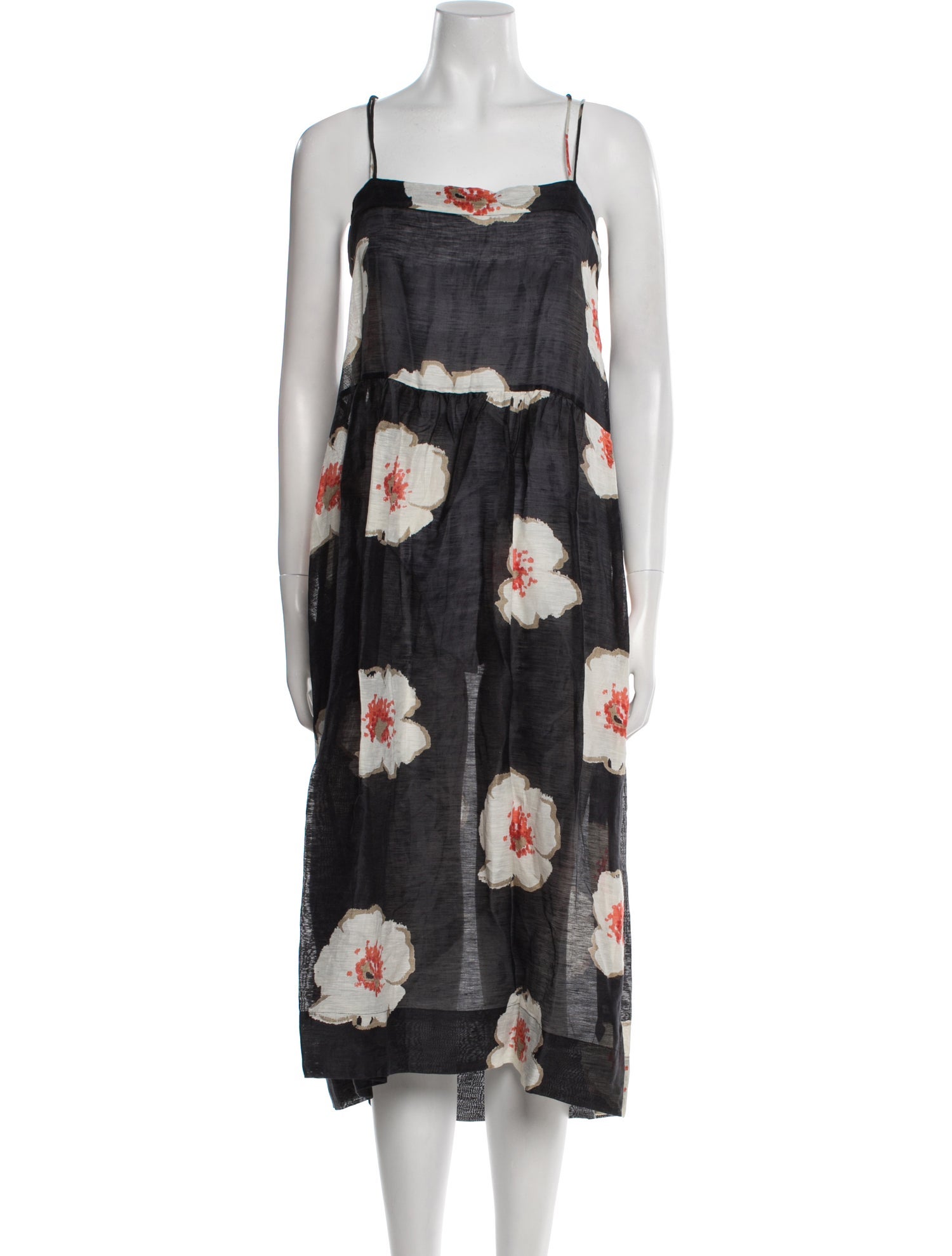 Étoile Isabel Marant Linen Midi Length Dress