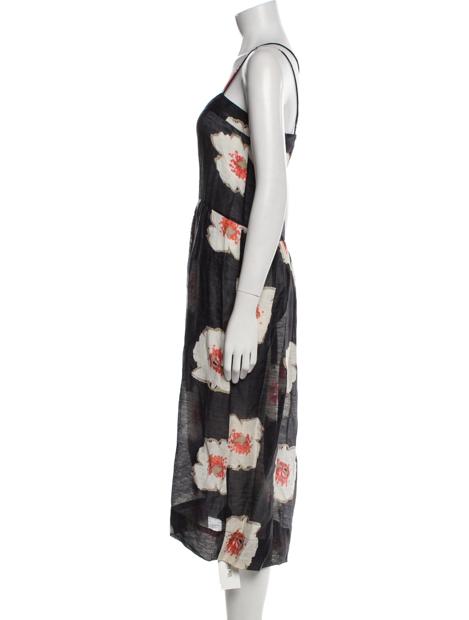 Étoile Isabel Marant Linen Midi Length Dress