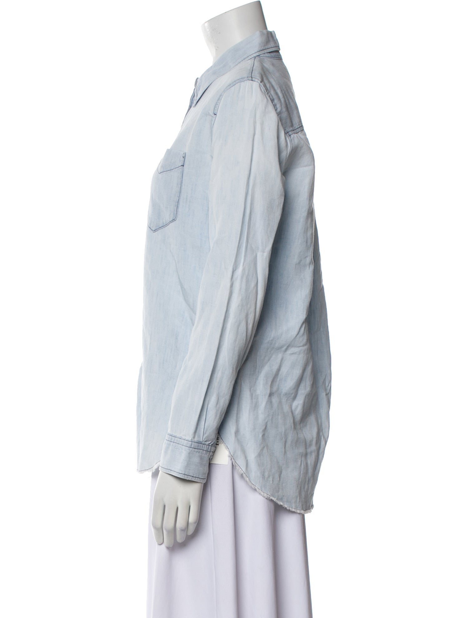 Étoile Isabel Marant Long Sleeve Button-Up Top