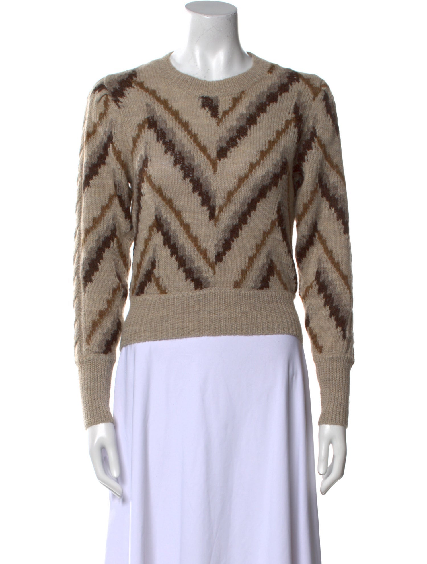 Étoile Isabel Marant Printed Crew Neck Sweater