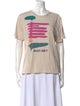 Étoile Isabel Marant Graphic Print Crew Neck T-Shirt
