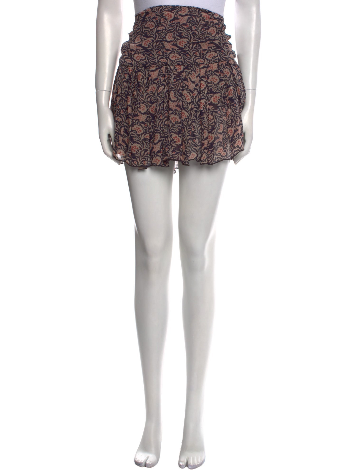 Étoile Isabel Marant Floral Print Mini Skirt