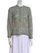 Étoile Isabel Marant Floral Print Crew Neck Blouse