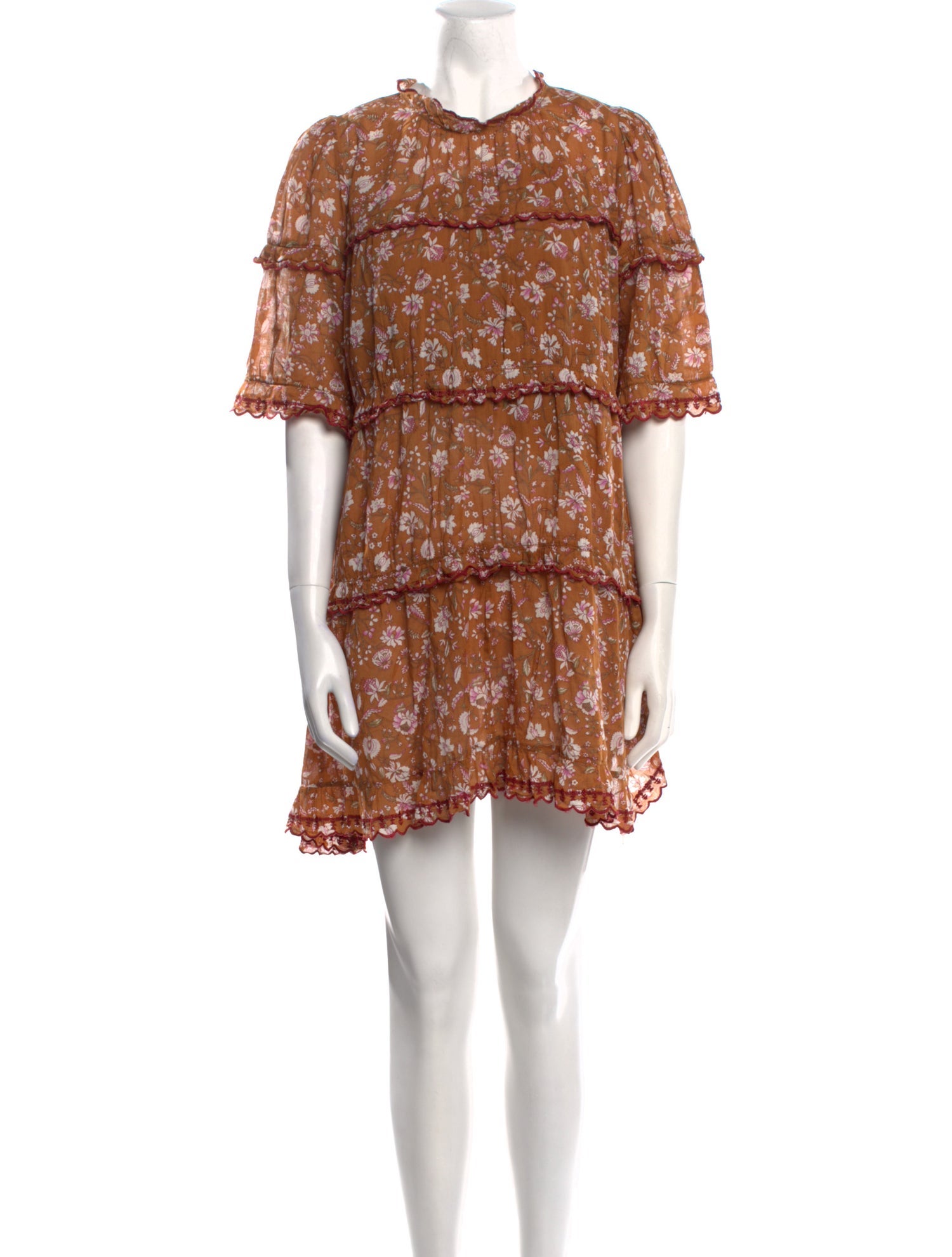 Étoile Isabel Marant Floral Print Mini Dress