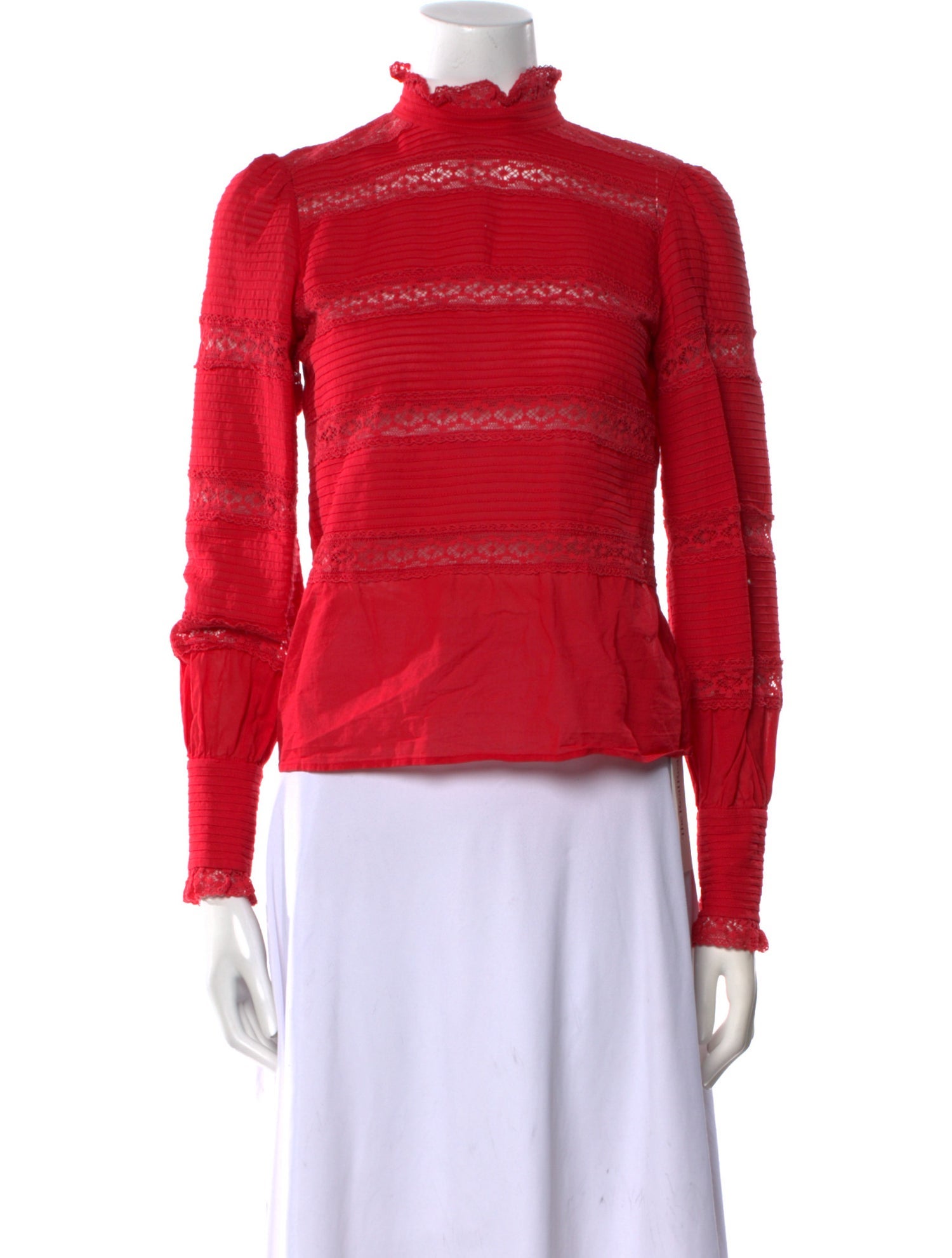 Étoile Isabel Marant Mock Neck Long Sleeve Sweatshirt