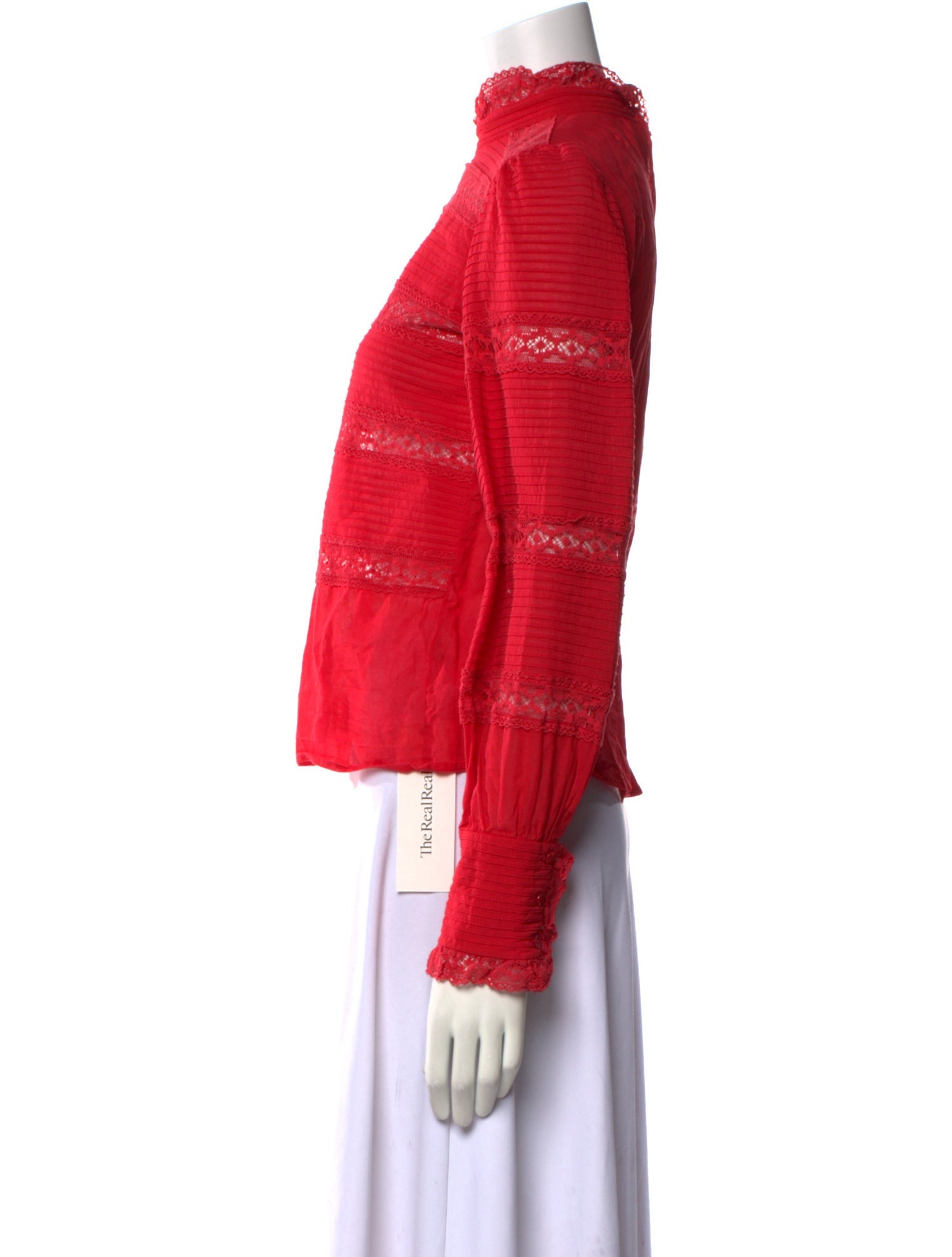 Étoile Isabel Marant Mock Neck Long Sleeve Sweatshirt