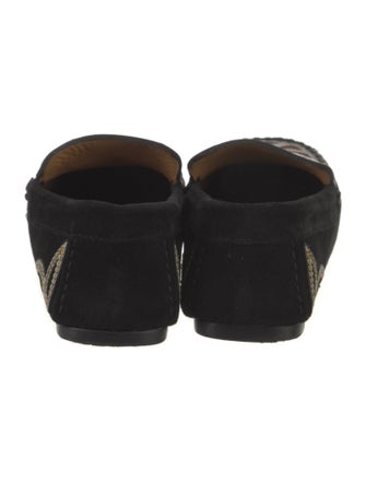 Étoile Isabel Marant Suede Graphic Print Loafers