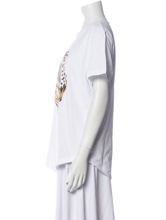 Étoile Isabel Marant Graphic Print Crew Neck T-Shirt