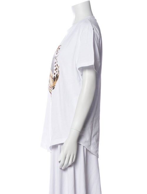 Étoile Isabel Marant Graphic Print Crew Neck T-Shirt