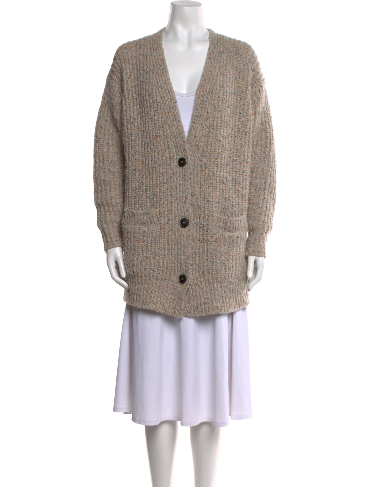 Étoile Isabel Marant Virgin Wool V-Neck Sweater