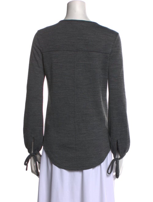 Étoile Isabel Marant Linen Scoop Neck Polo