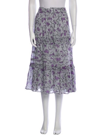 Étoile Isabel Marant Printed Midi Length Skirt