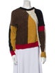 Étoile Isabel Marant Colorblock Pattern Crew Neck Sweater