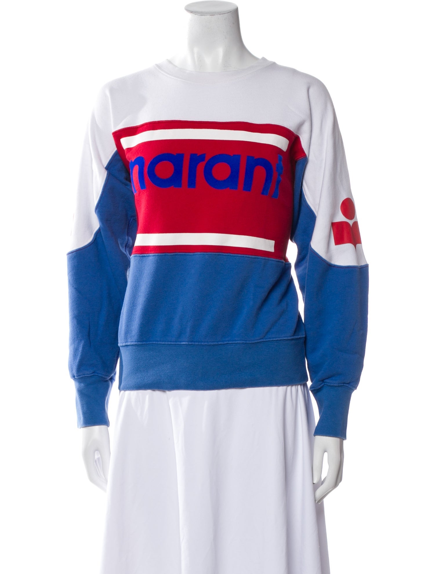 Étoile Isabel Marant Graphic Print Crew Neck Sweatshirt