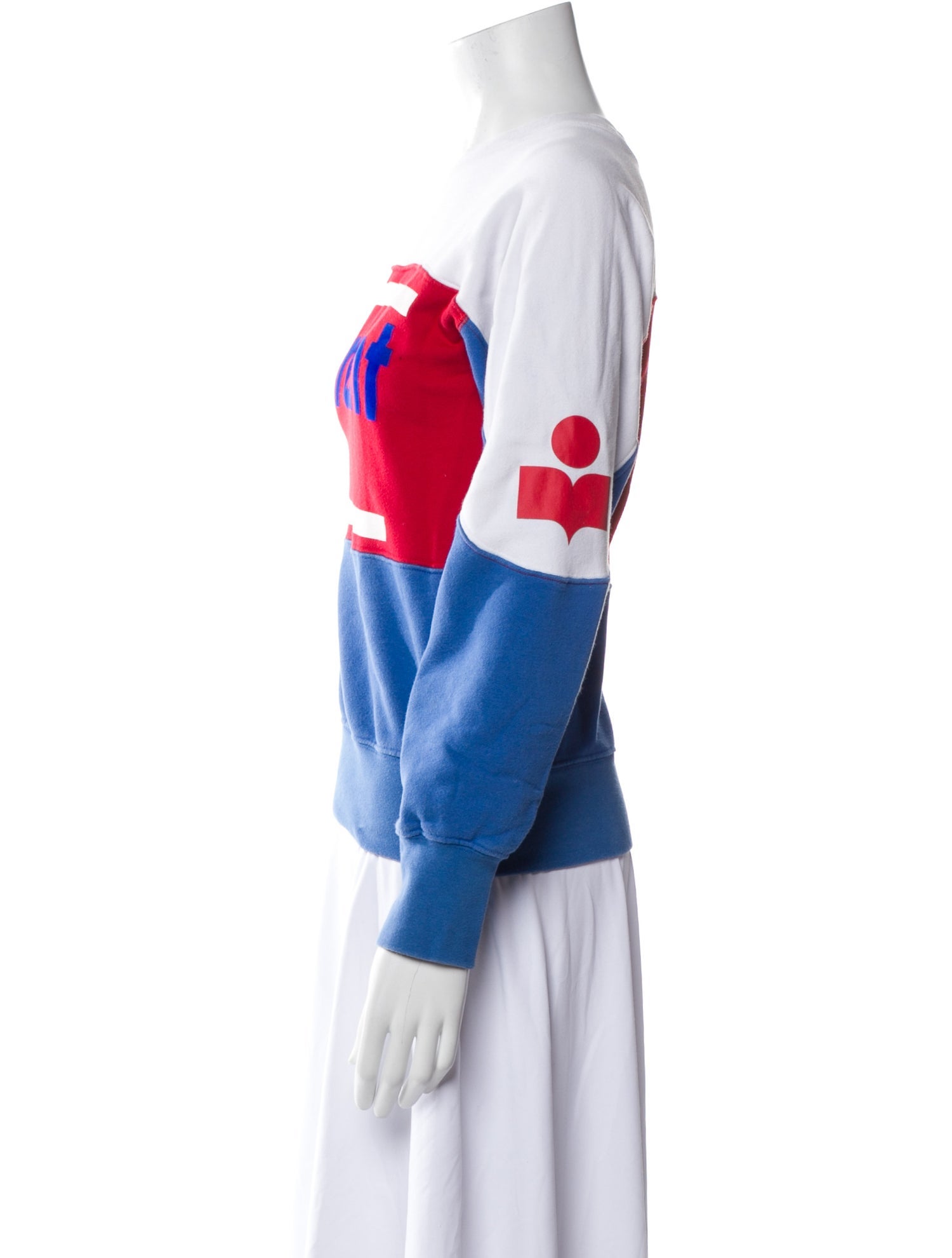 Étoile Isabel Marant Graphic Print Crew Neck Sweatshirt