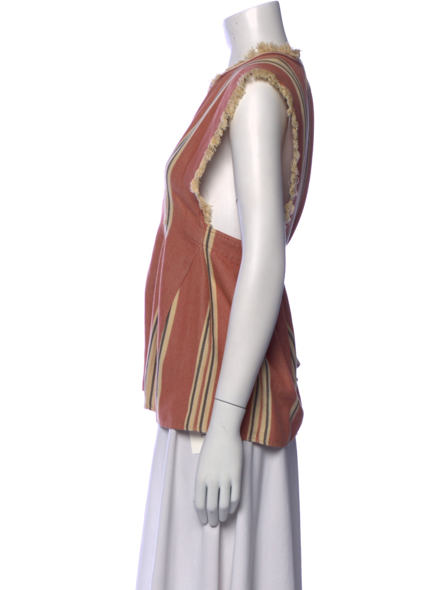 Étoile Isabel Marant Striped V-Neck Blouse