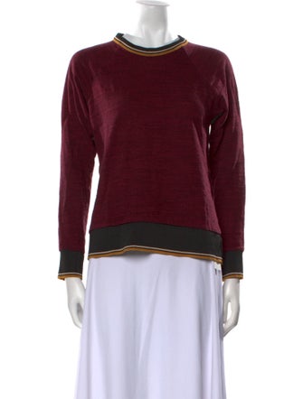 Étoile Isabel Marant Mock Neck Long Sleeve Sweatshirt