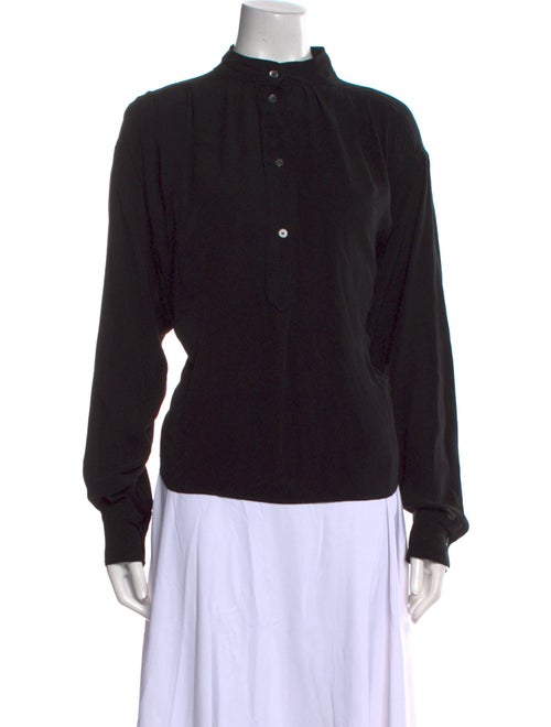 Étoile Isabel Marant Mock Neck Long Sleeve Sweatshirt