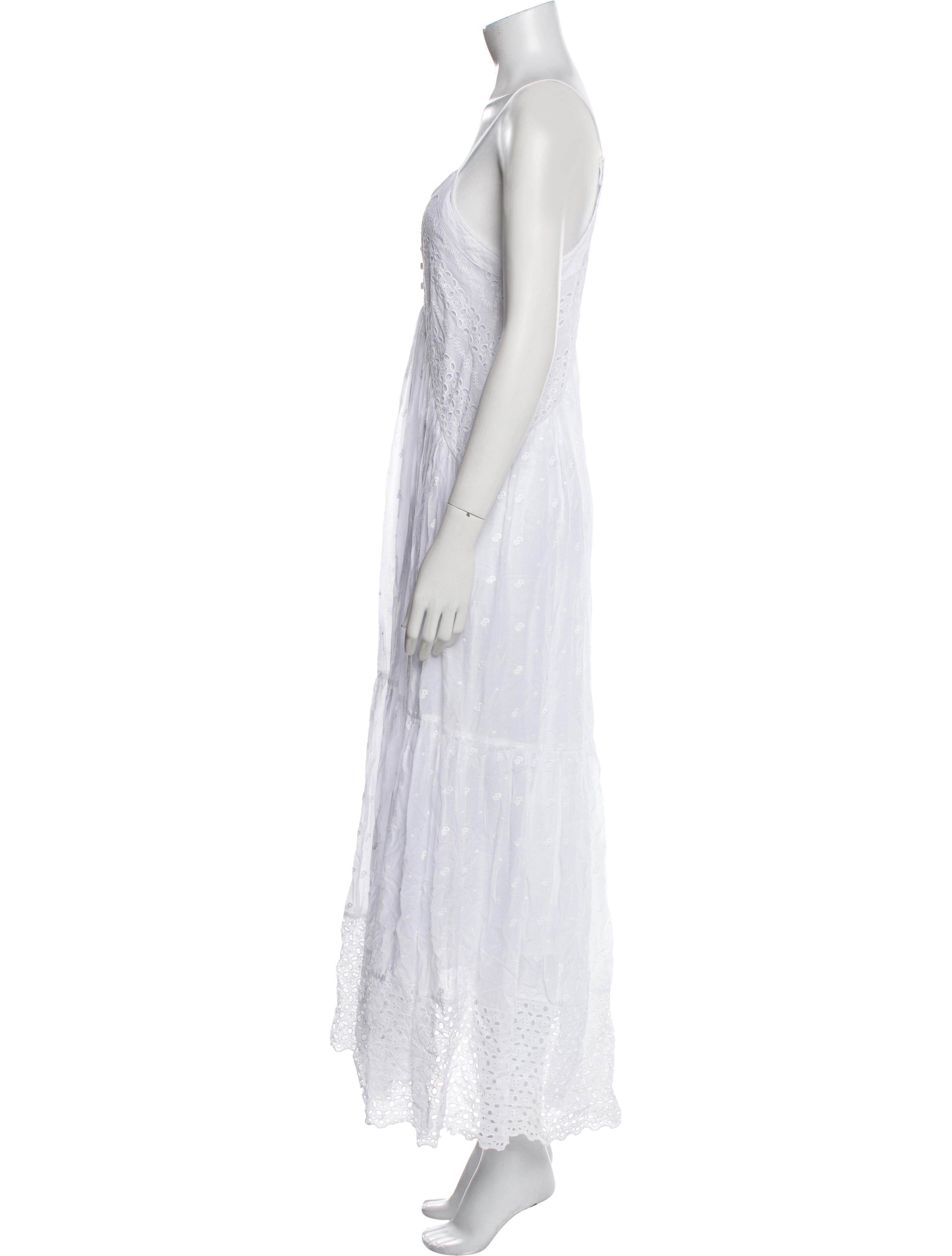 Étoile Isabel Marant V-Neck Long Dress