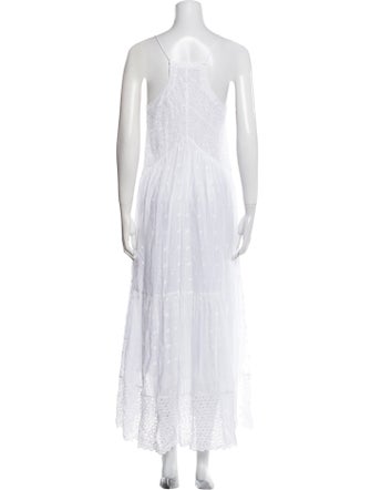 Étoile Isabel Marant V-Neck Long Dress