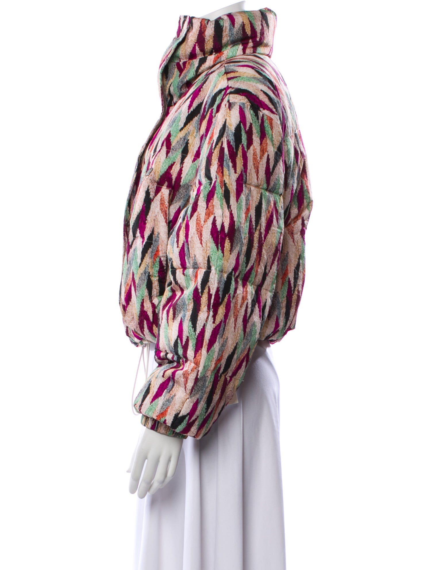 Isabel Marant Printed Faux Fur Jacket