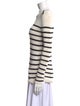 Étoile Isabel Marant Striped Bateau Neckline Sweater