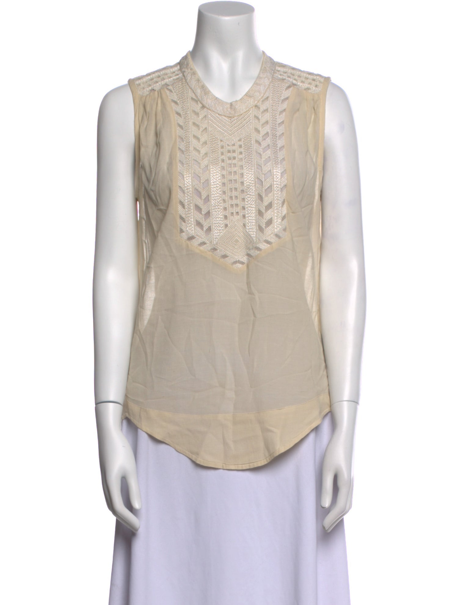 Étoile Isabel Marant Crew Neck Sleeveless Top