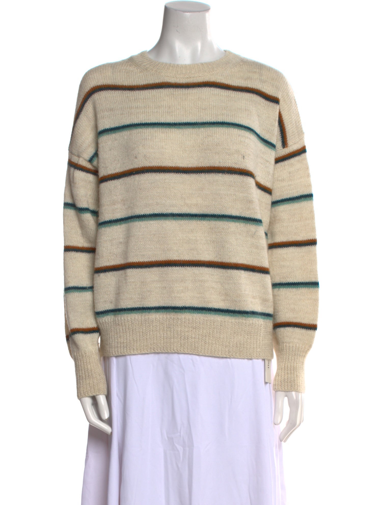 Étoile Isabel Marant Striped Crew Neck Sweater