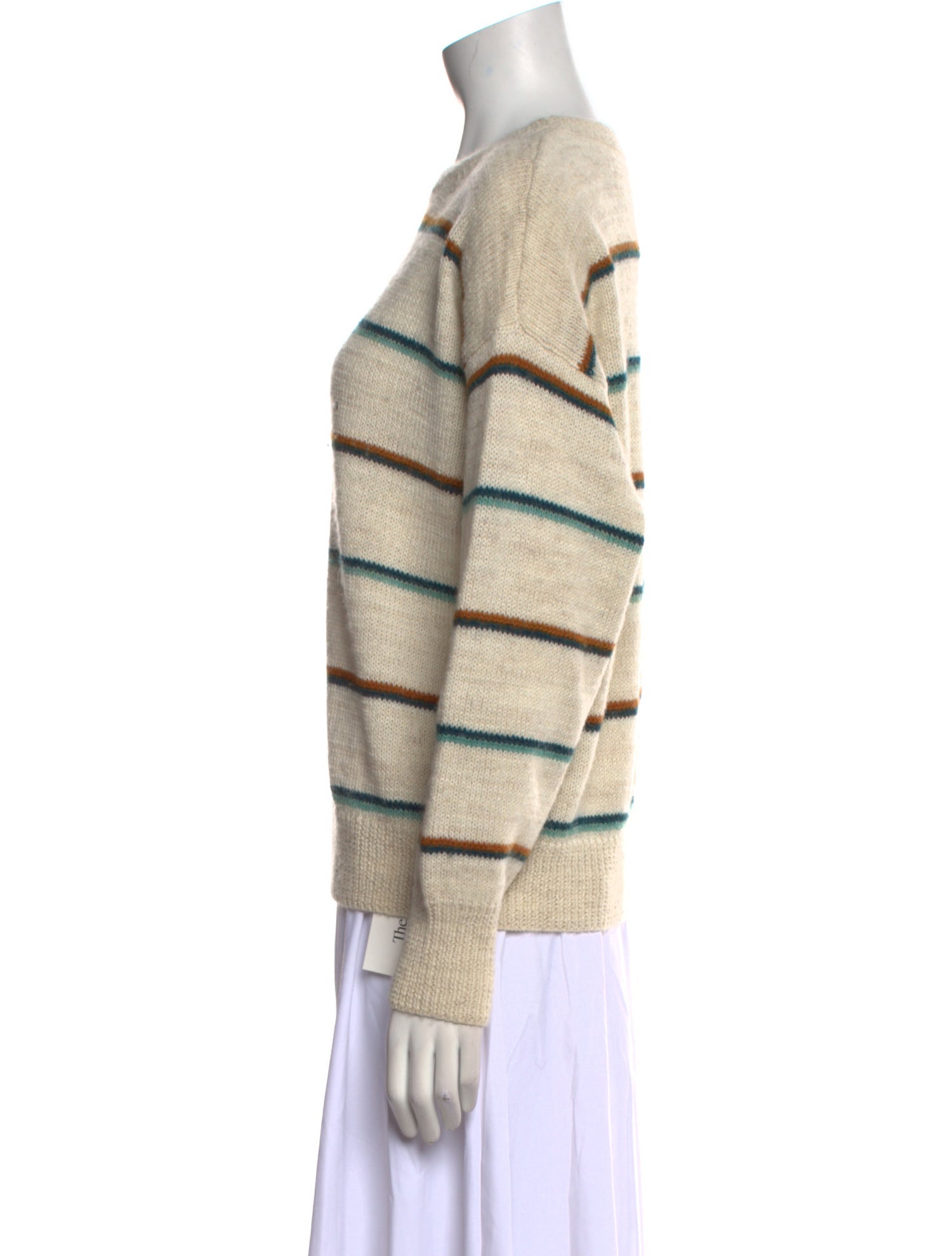 Étoile Isabel Marant Striped Crew Neck Sweater