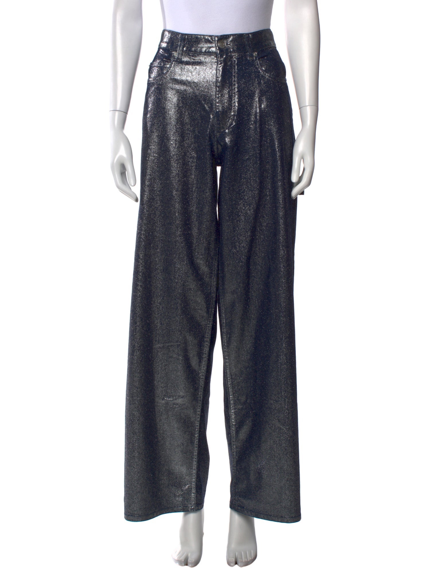 Étoile Isabel Marant Virgin Wool Wide Leg Pants