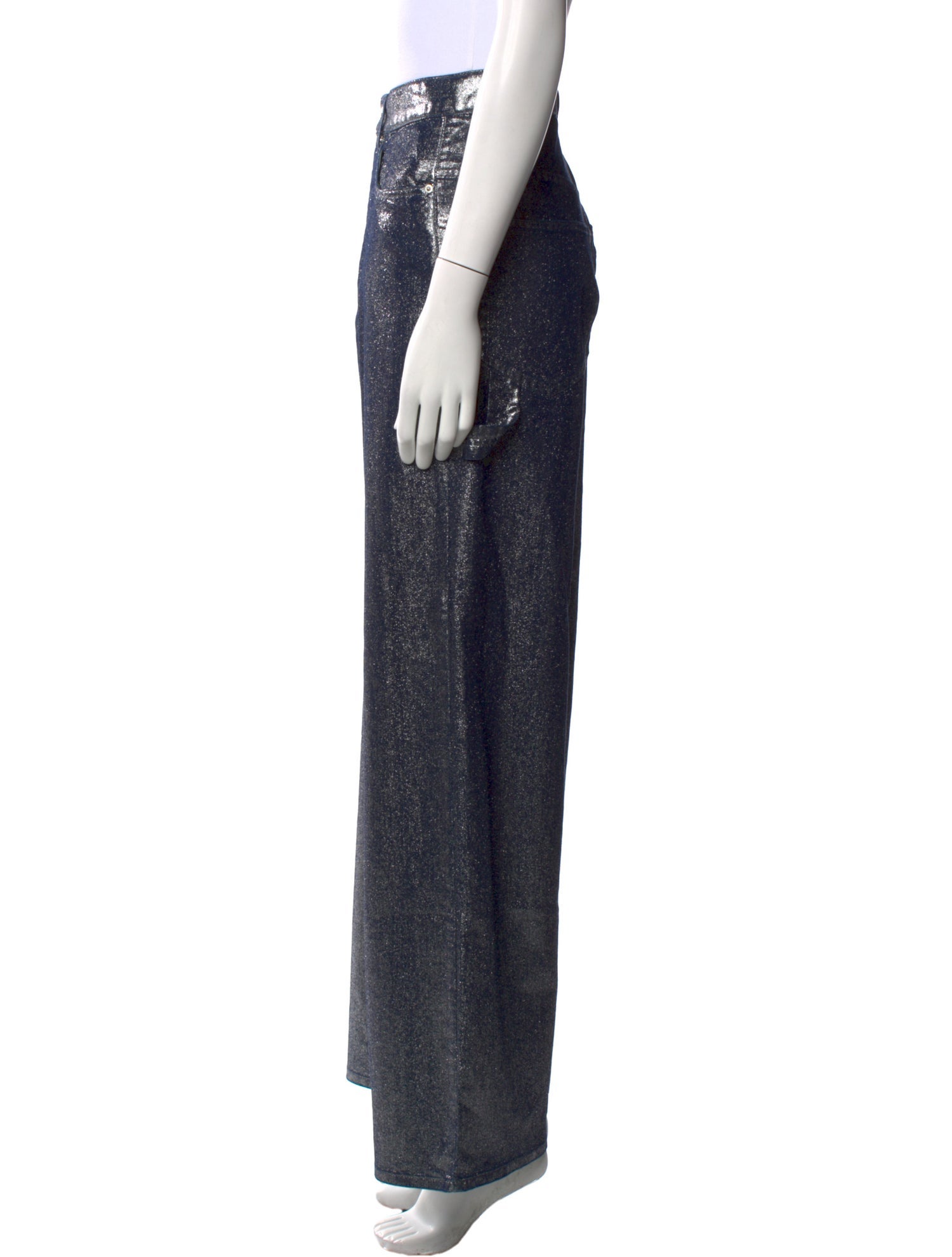 Étoile Isabel Marant Virgin Wool Wide Leg Pants