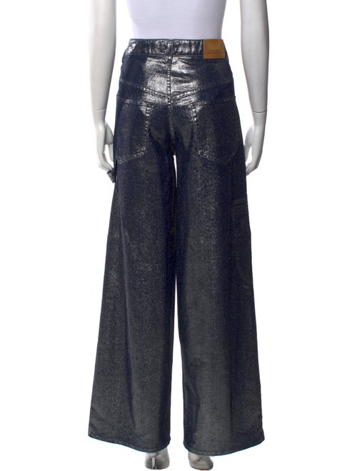Étoile Isabel Marant Virgin Wool Wide Leg Pants