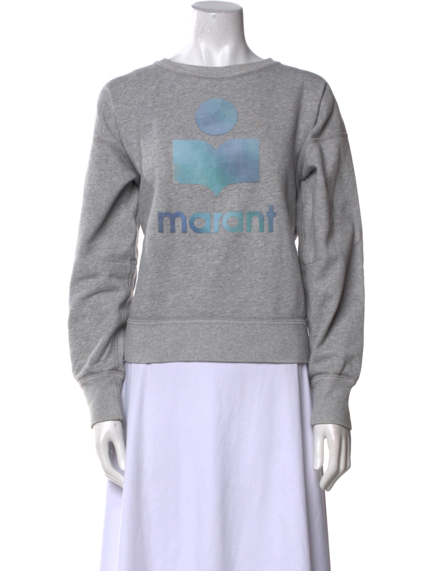 Étoile Isabel Marant Graphic Print Crew Neck Sweatshirt