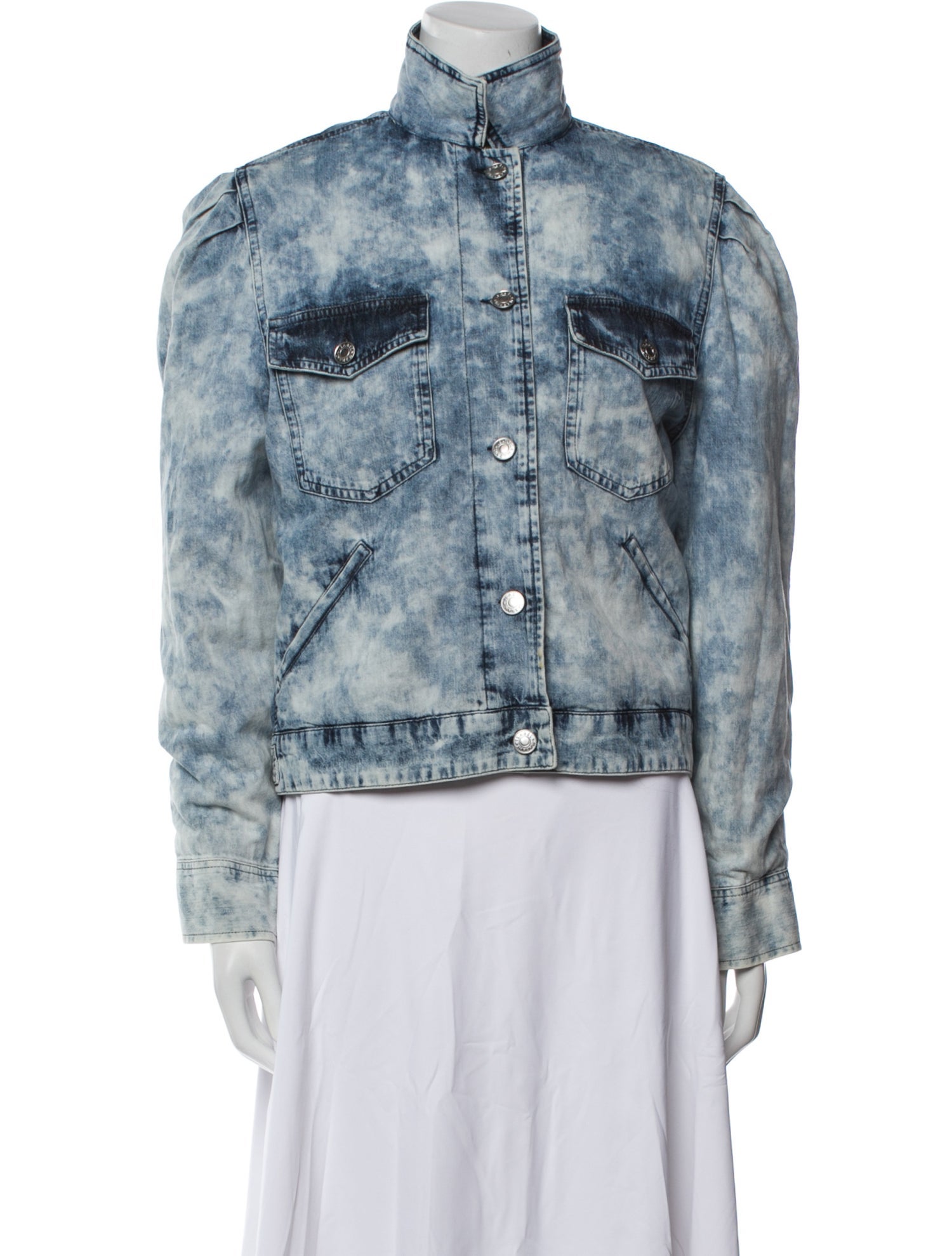 Étoile Isabel Marant Printed Denim Jacket